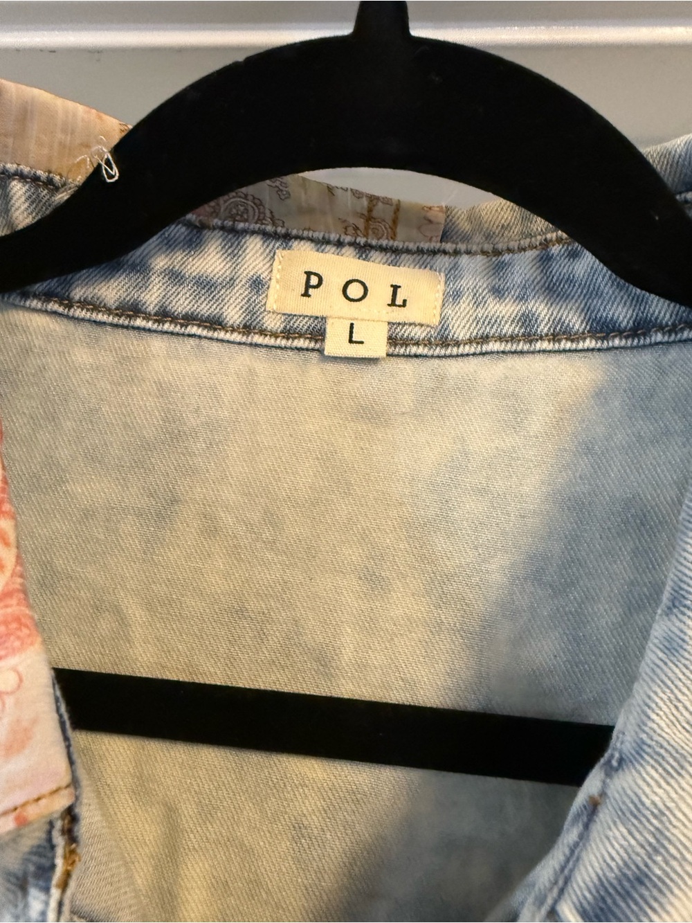 POL Light Blue Denim Jacket - Picture 3 of 4